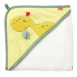 Picture Hooded bath towel dino