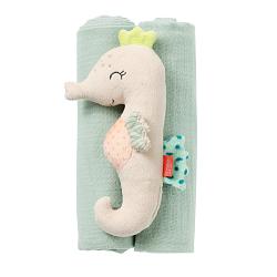 Picture Seahorse & muslin cloths