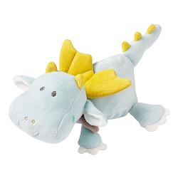 Heatable soft toy dragon