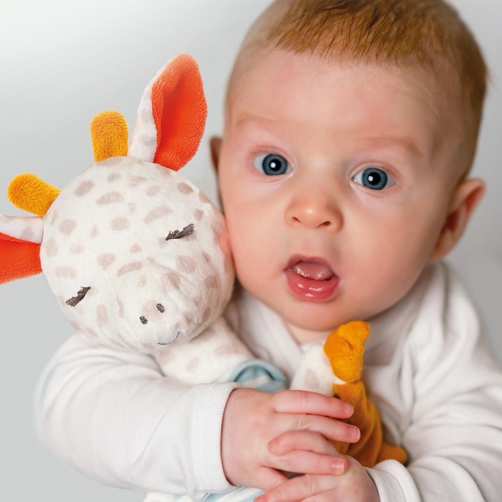 Bild Fehn ‚Gute Nacht‘ Baby mit Giraffe